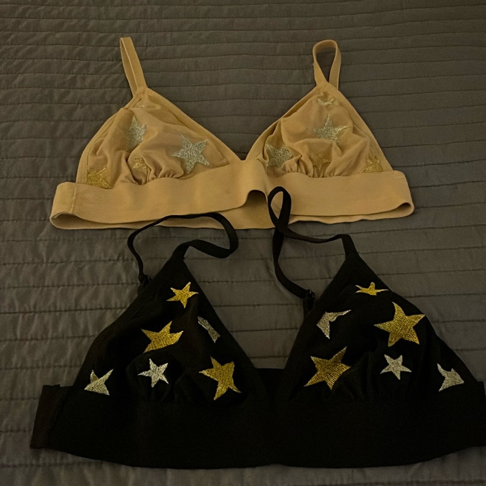 Victoria Secret star bralettes